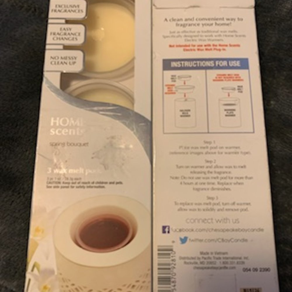 Chesapeake bay Home Scents Wax Melt Pods
